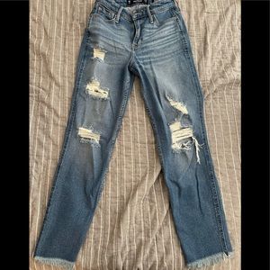 Hollister mom jeans